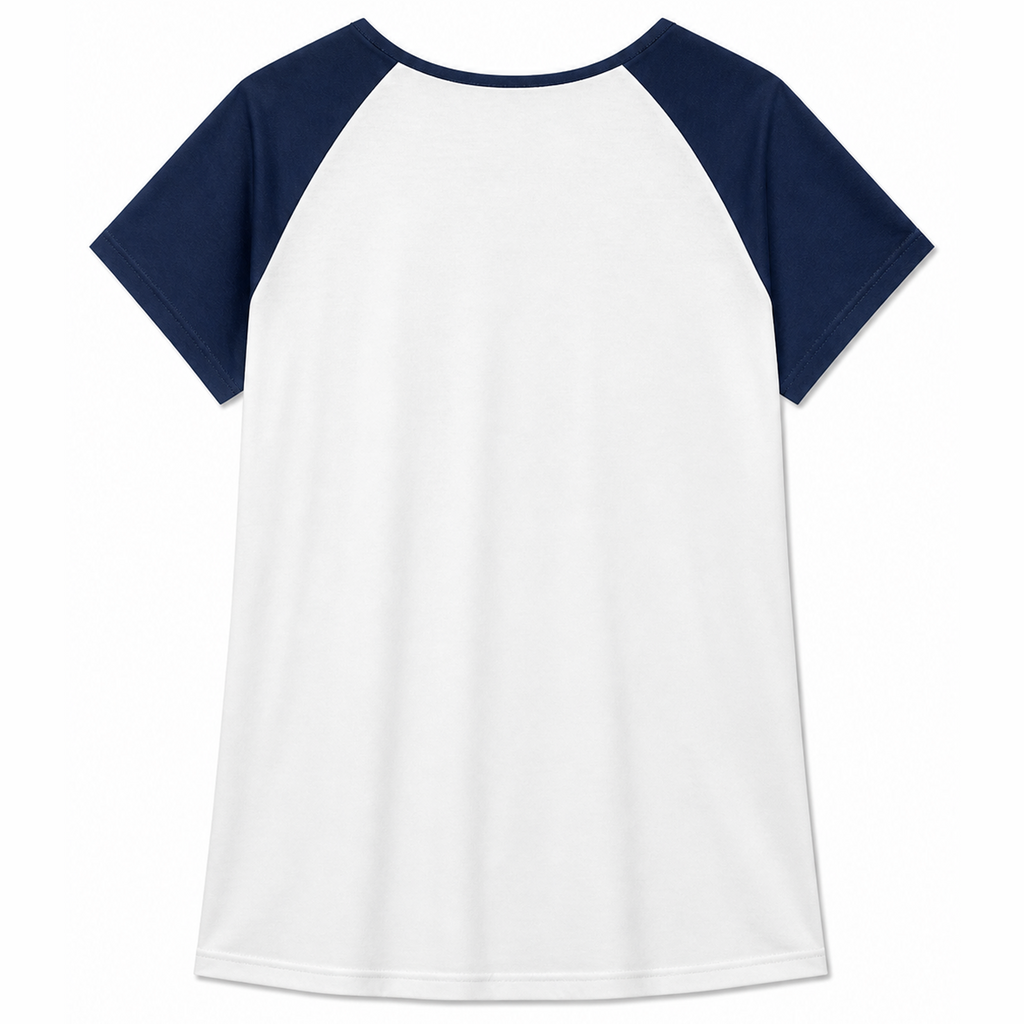 Ninth Inning Studio Built for the Ninth Women's Round Neck Raglan Sleeve Tee