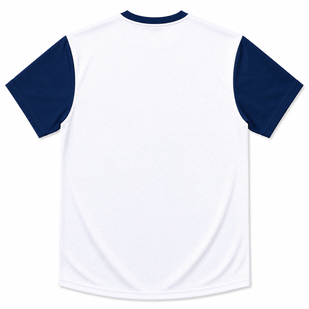 Ninth Inning Studio "Built for the Ninth" Authentic Collection Tee-White/Navy