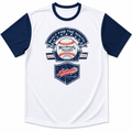 Ninth Inning Studio "Built for the Ninth" Authentic Collection Tee-White/Navy