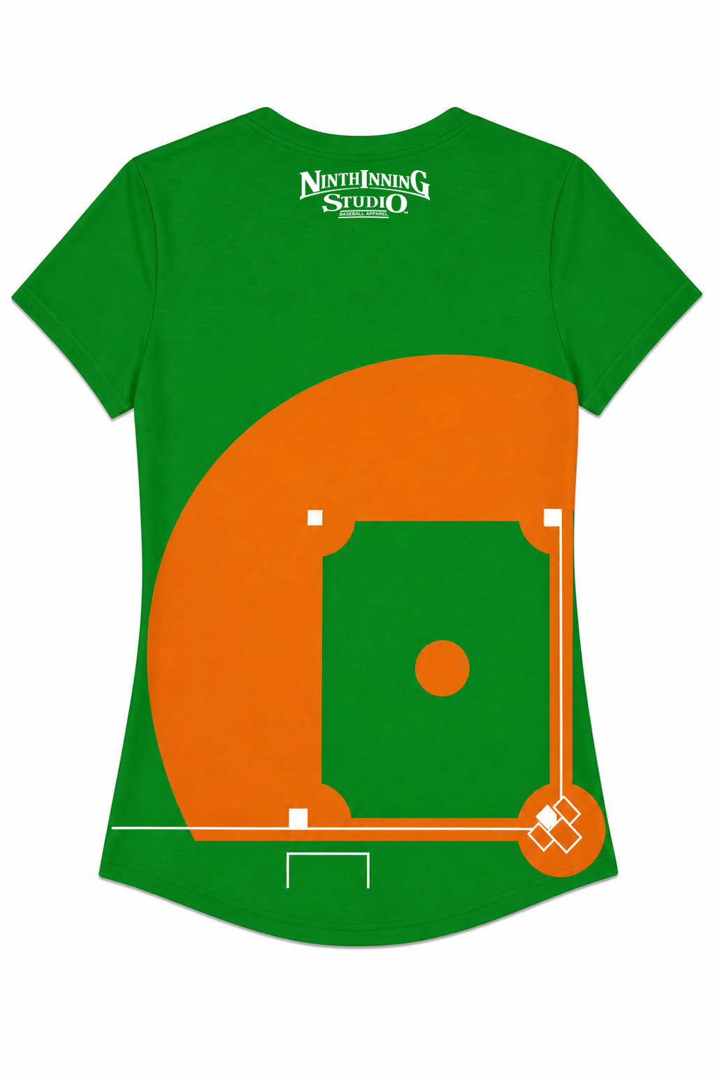 Ninth Inning Studio Diamond Life Women's V-Neck Tee