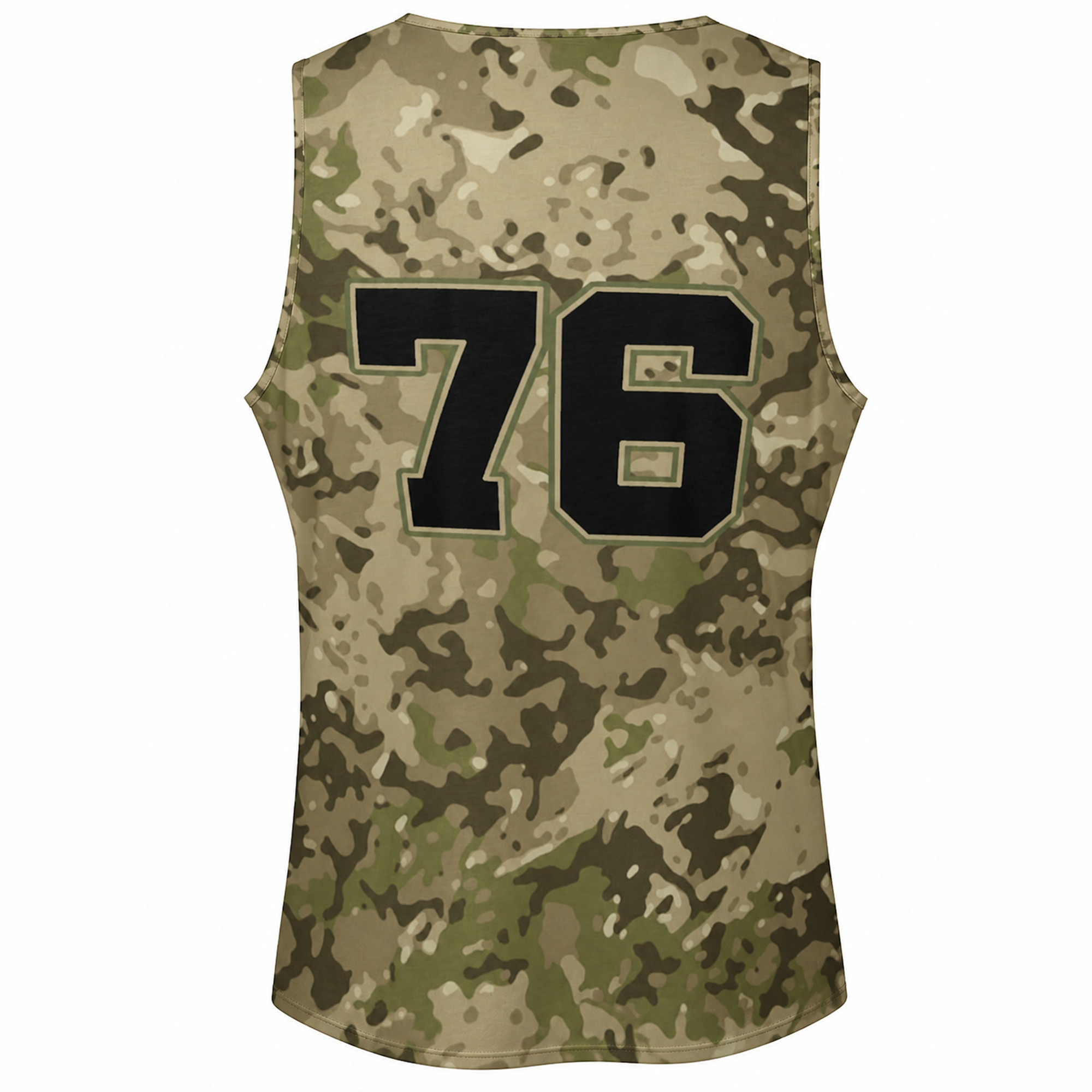 Ninth Inning Studio Men's 250th Anniversary Tank Sand/OCP Camo